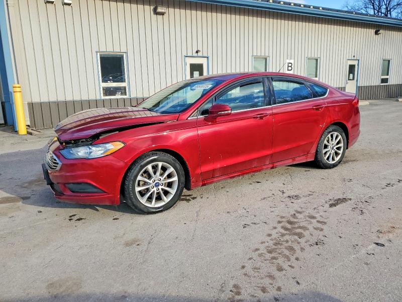FORD FUSION SE 2017 with VIN 3FA6P0H78HR106723 - Photo from auction
