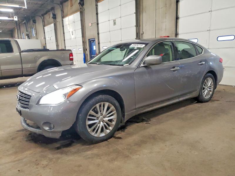 INFINITI M37 X 2012 with VIN JN1BY1AR5CM396902 - Photo from auction
