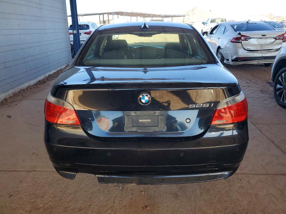 Photo 6 from auction – 2007 BMW 525 I with VIN WBANE53597B992453