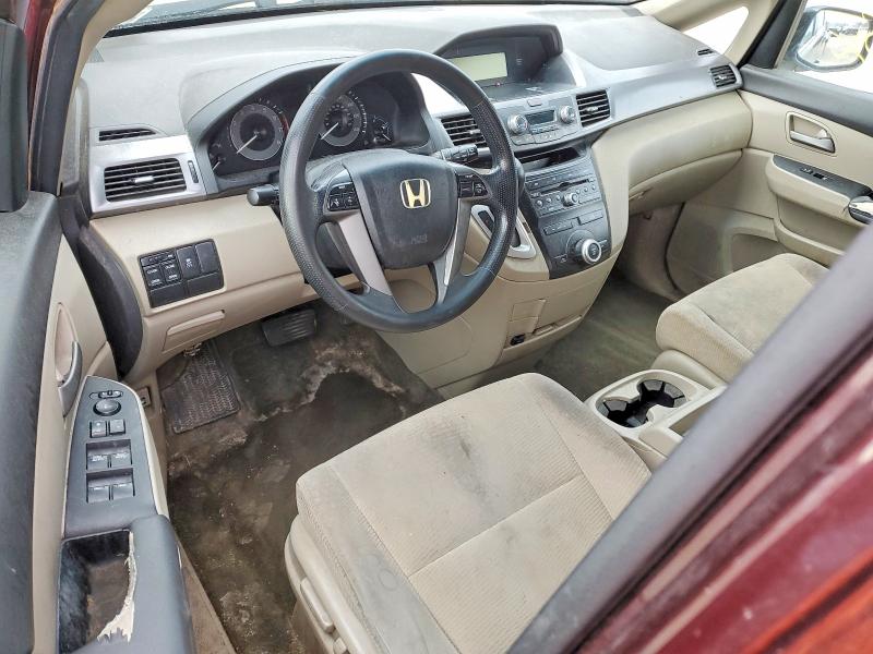 Photo 8 from auction – 2011 HONDA ODYSSEY EX with VIN 5FNRL5H49BB064996