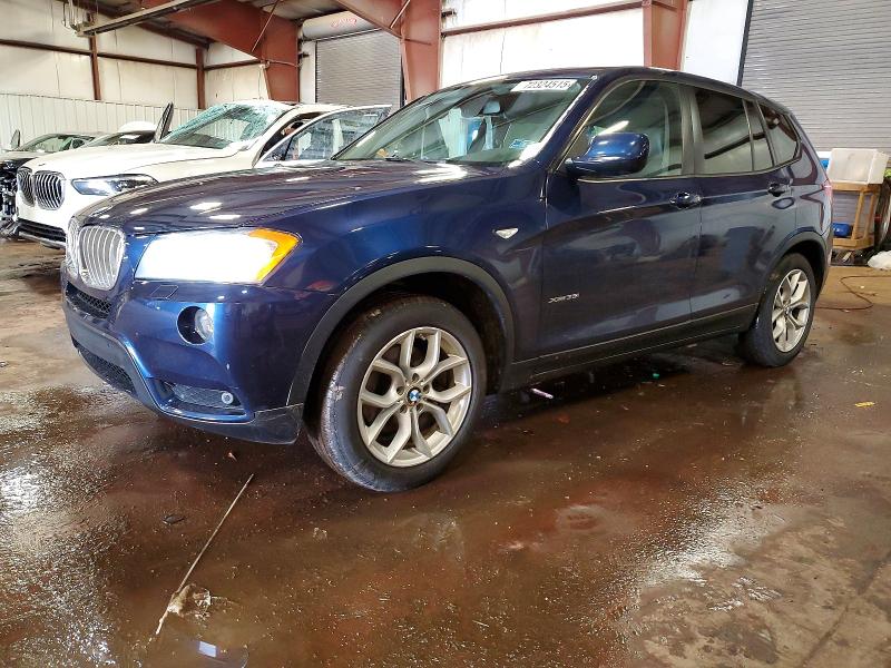 BMW X3 XDRIVE3 2012 with VIN 5UXWX7C56CL737985 - Photo from auction