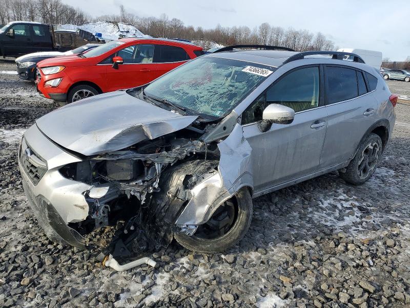 SUBARU CROSSTREK 2022 with VIN JF2GTHNC3N8238149 - Photo from auction