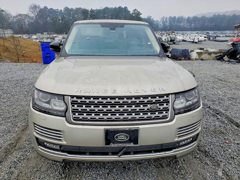Photo 5 from auction – 2014 LAND ROVER RANGE ROVE with VIN SALGV3TFXEA180700