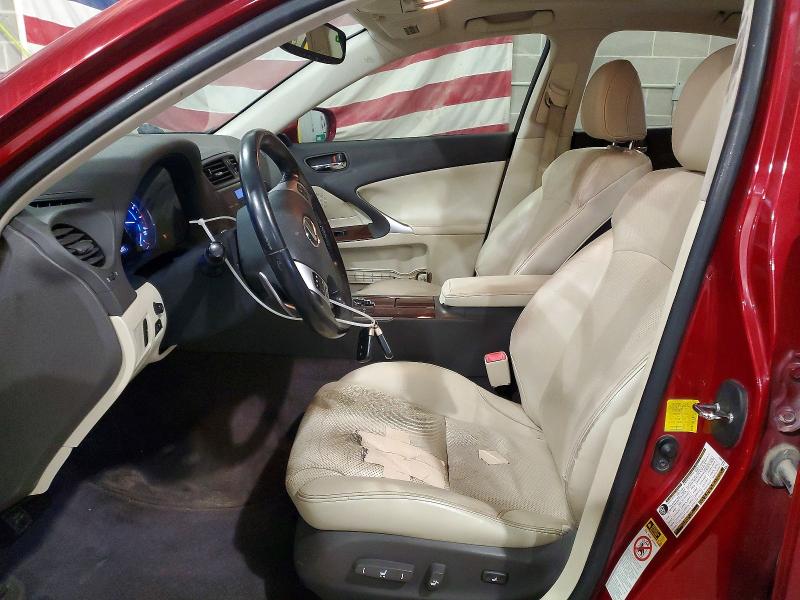 Photo 7 from auction – 2012 LEXUS IS 250 with VIN JTHCF5C22C5058154