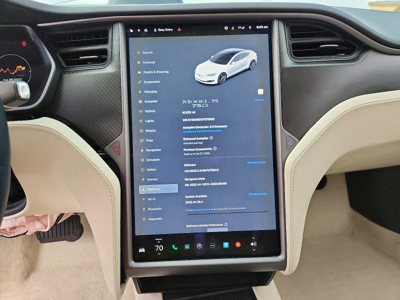 Photo 9 from auction – 2018 TESLA MODEL S with VIN 5YJSA1E23JF275502
