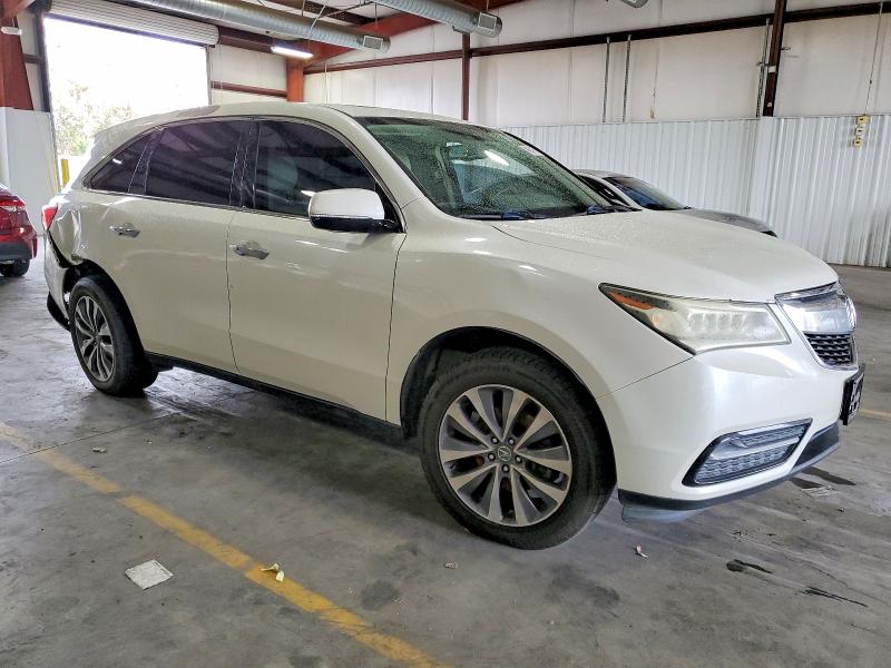 Photo 4 from auction – 2014 ACURA MDX TECHNO with VIN 5FRYD3H46EB014038