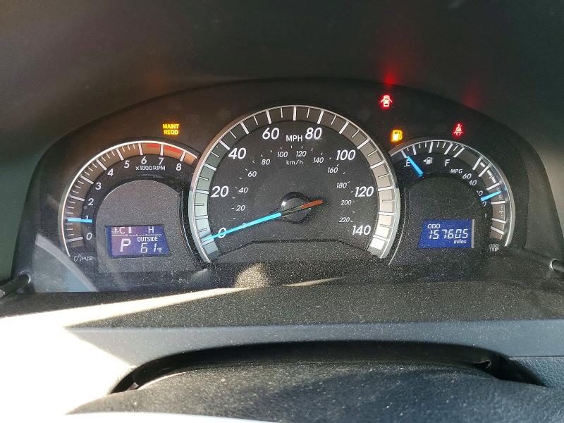 Photo 9 from auction – 2012 TOYOTA CAMRY BASE with VIN 4T1BF1FK9CU069073