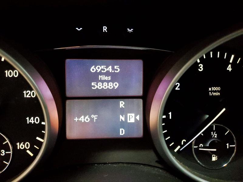 Photo 9 from auction – 2011 MERCEDES-BENZ ML with VIN 4JGBB5GB8BA624287