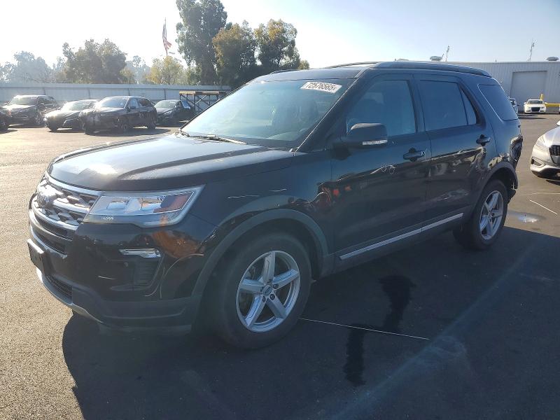 FORD EXPLORER X 2018 with VIN 1FM5K7D83JGA04301 - Photo from auction