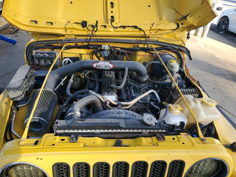 Photo 11 from auction – 2004 JEEP WRANGLER X with VIN 1J4FA39S94P787972