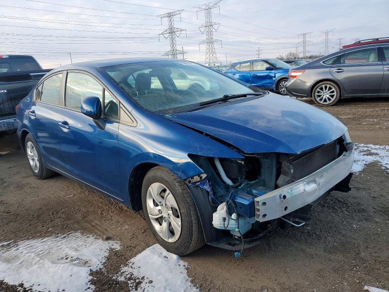 Photo 4 from auction – 2013 HONDA CIVIC LX with VIN 19XFB2E57DE010204
