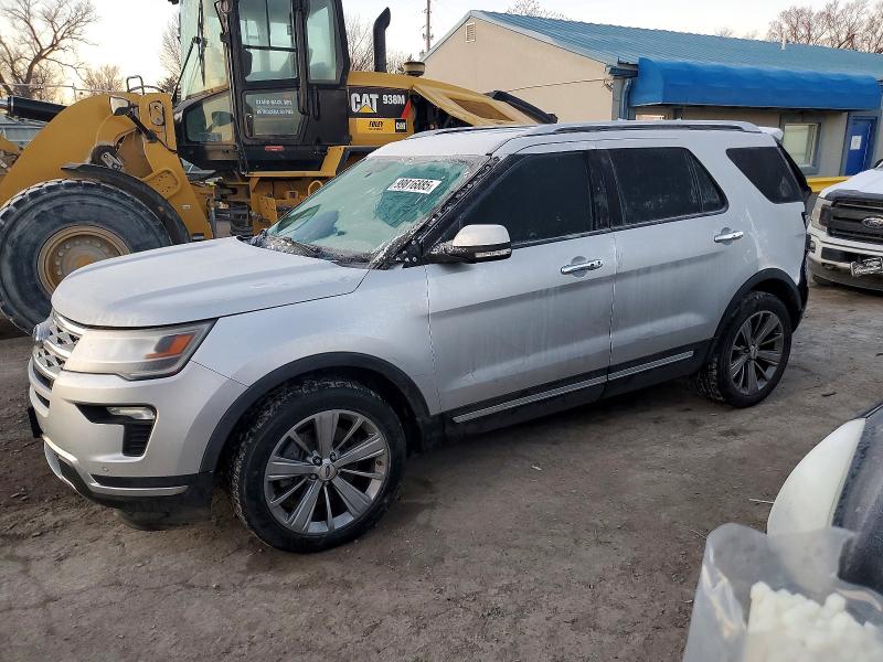 FORD EXPLORER 2018 with VIN 1FM5K8F82JGB11472 - Photo from auction