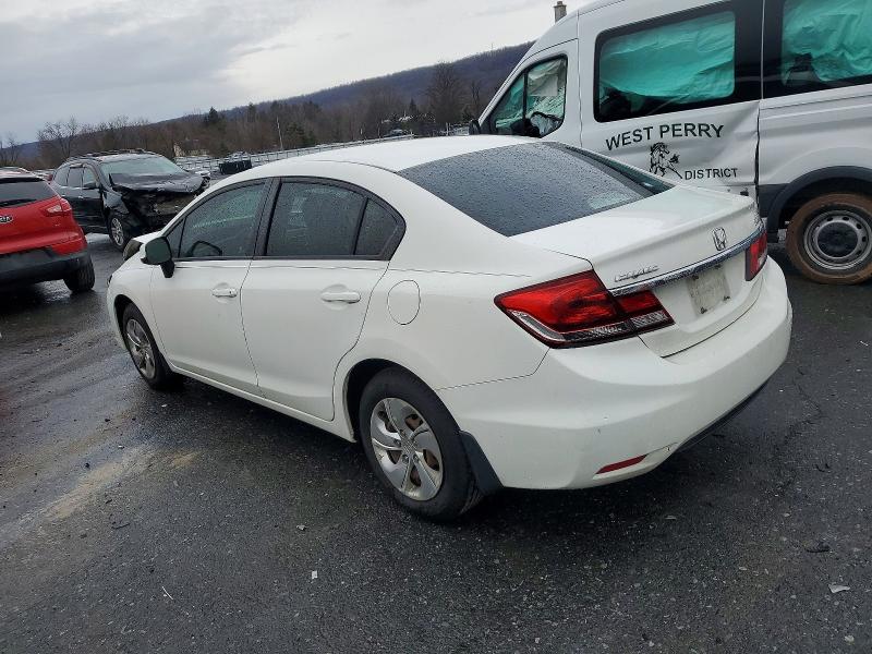 Photo 2 from auction – 2013 HONDA CIVIC LX with VIN 2HGFB2F55DH561090