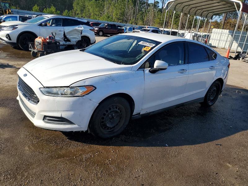 FORD FUSION S 2014 with VIN 1FA6P0G75E5357277 - Photo from auction