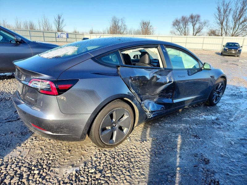 Photo 3 from auction – 2022 TESLA MODEL 3 with VIN 5YJ3E1EB9NF163964