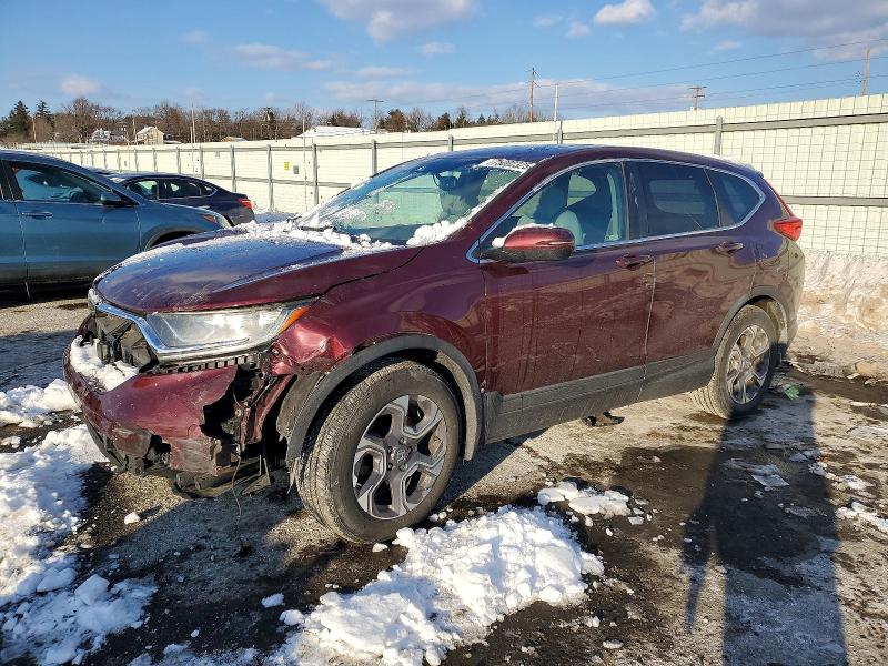 Photo 1 from auction – 2019 HONDA CR-V EXL with VIN 7FARW2H83KE027892