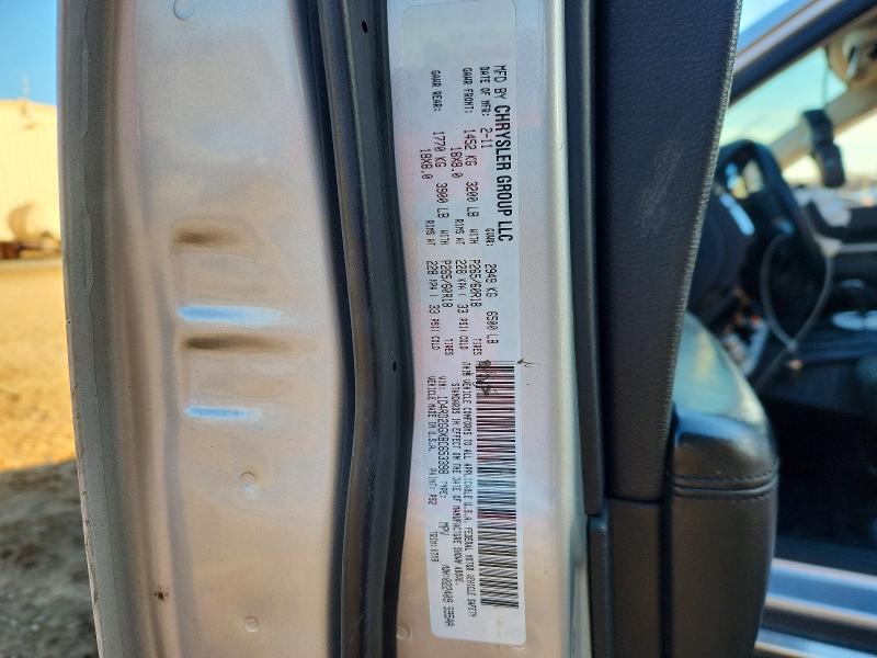 Photo 14 from auction – 2011 DODGE DURANGO EX with VIN 1D4RD2GGXBC653398