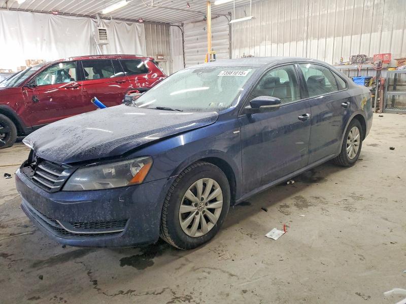 Photo 1 from auction – 2015 VOLKSWAGEN PASSAT S with VIN 1VWAT7A32FC016833