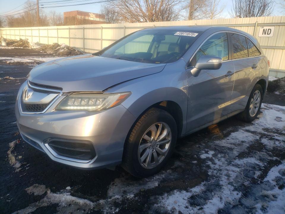 ACURA RDX TECHNO 2016 with VIN 5J8TB4H55GL017904 - Photo from auction