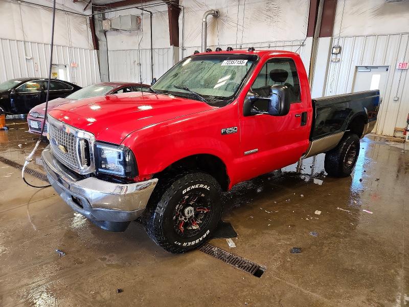 FORD F250 SUPER 1999 with VIN 1FTNF21FXXEA32034 - Photo from auction