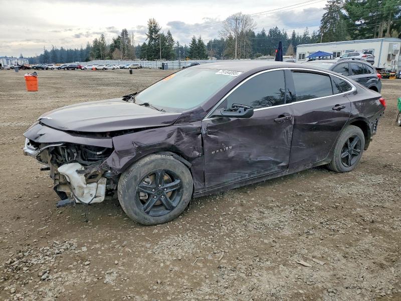 CHEVROLET MALIBU 2021 with VIN 1G1ZC5ST7MF083098 - Photo from auction