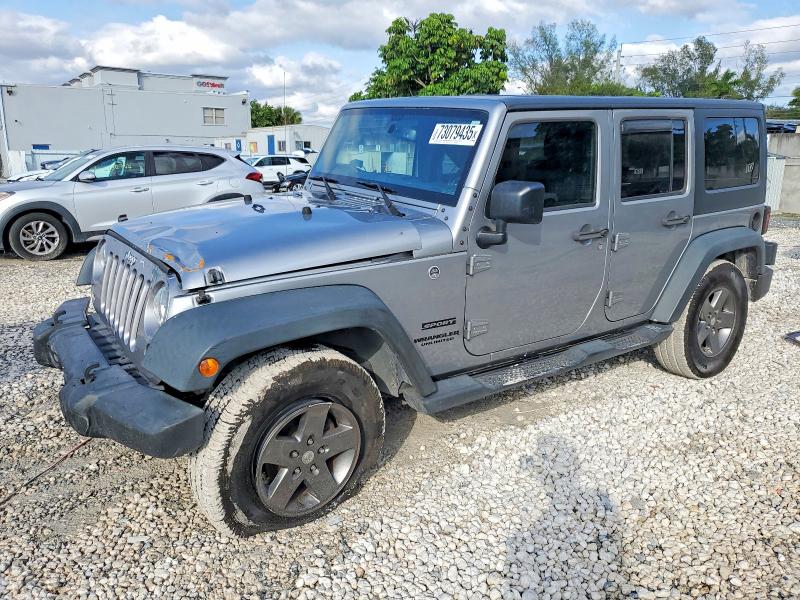 Photo 1 from auction – 2016 JEEP WRANGLER U with VIN 1C4BJWDG1GL259704