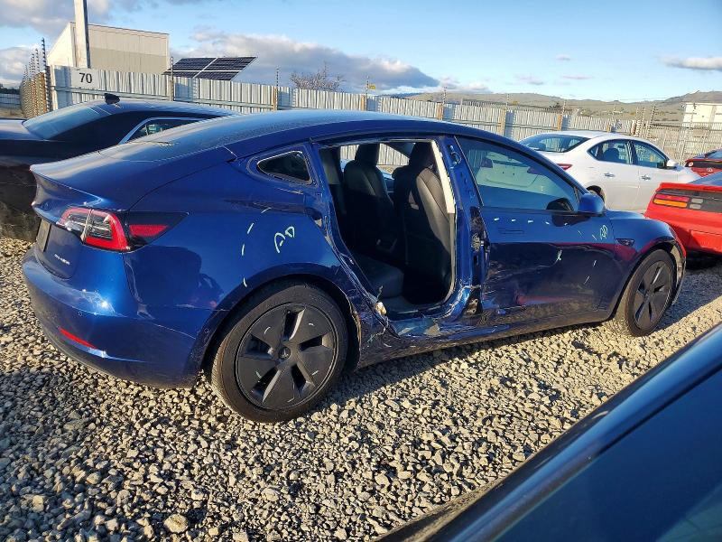 Photo 3 from auction – 2022 TESLA MODEL 3 with VIN 5YJ3E1EBXNF201170