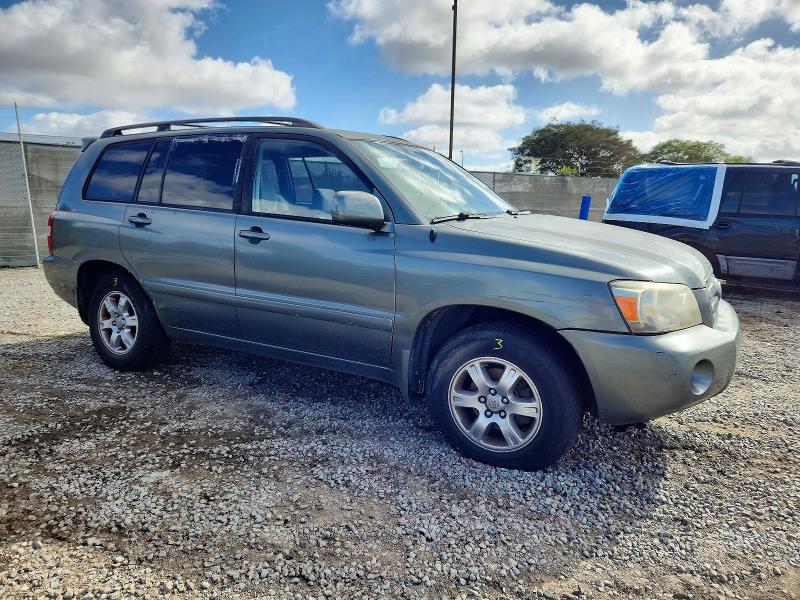 Photo 4 from auction – 2006 TOYOTA HIGHLANDER with VIN JTEGP21A560104372