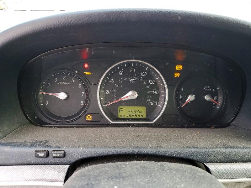 Photo 9 from auction – 2008 HYUNDAI SONATA SE with VIN 5NPEU46F98H312314