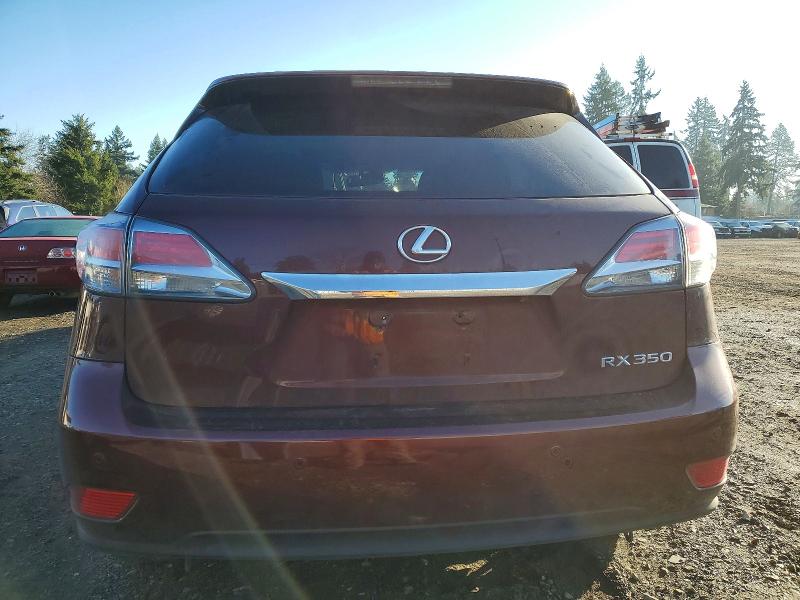 Photo 6 from auction – 2013 LEXUS RX 350 BAS with VIN 2T2BK1BA8DC195108