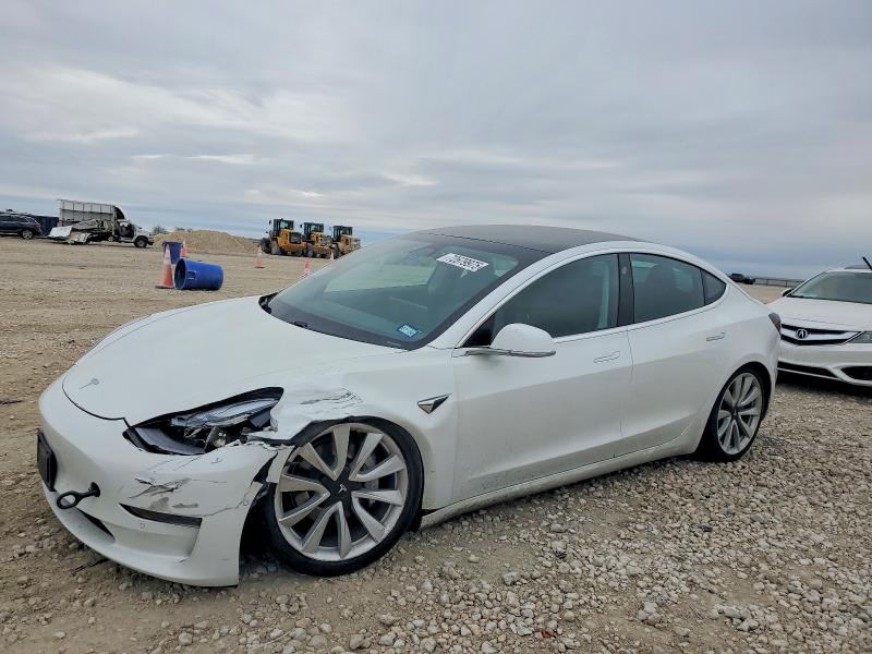 TESLA MODEL 3 2020 with VIN 5YJ3E1EA3LF802456 - Photo from auction