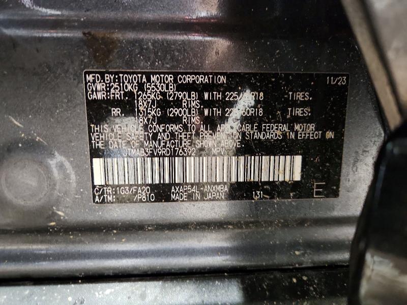 Photo 14 from auction – 2024 TOYOTA RAV4 PRIME with VIN JTMAB3FV9RD176392