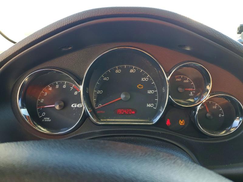 Photo 9 from auction – 2008 PONTIAC G6 VALUE L with VIN 1G2ZF57B184200906