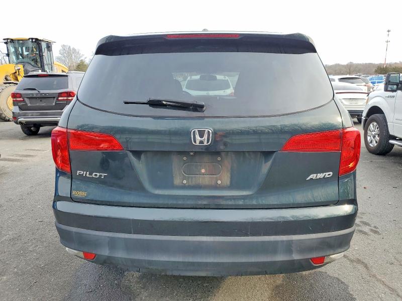 Photo 6 from auction – 2017 HONDA PILOT EXL with VIN 5FNYF6H56HB103554