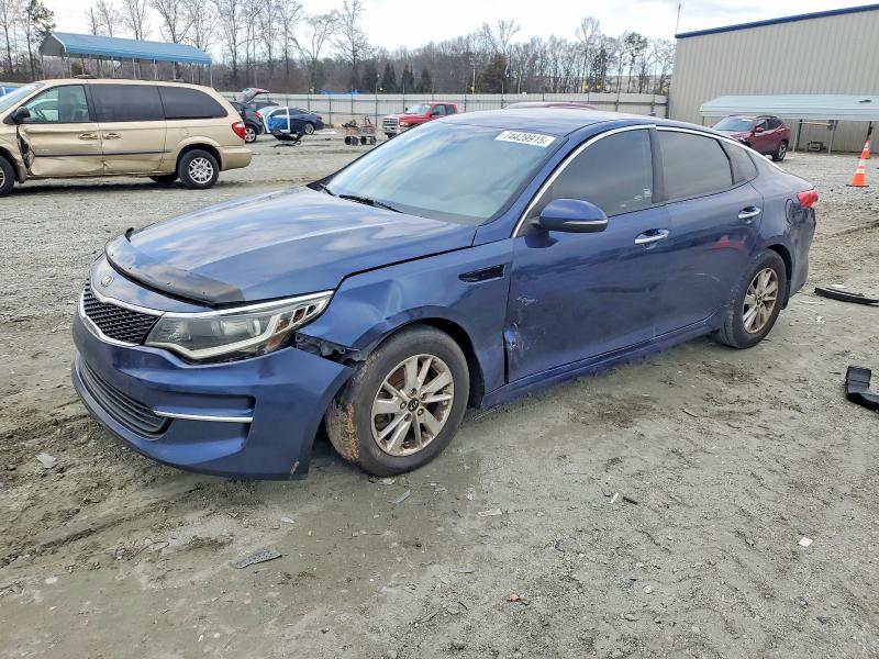 KIA OPTIMA 2018 with VIN 5XXGT4L37JG226586 - Photo from auction