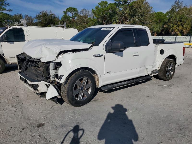FORD F150 SUPER 2017 with VIN 1FTEX1CP6HFA71213 - Photo from auction