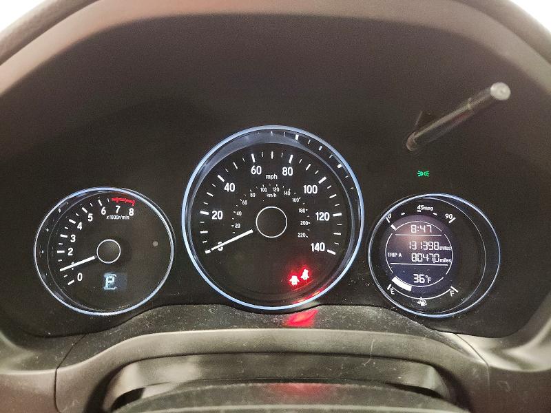 Photo 9 from auction – 2016 HONDA HR-V with VIN 3CZRU6H76GM769975