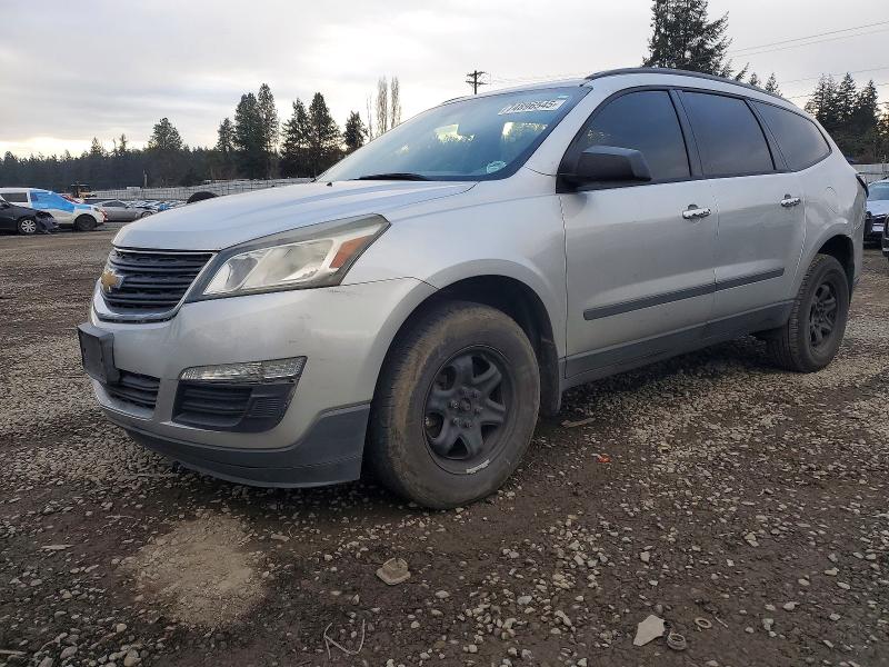 CHEVROLET TRAVERSE 2015 with VIN 1GNKRFED7FJ386519 - Photo from auction