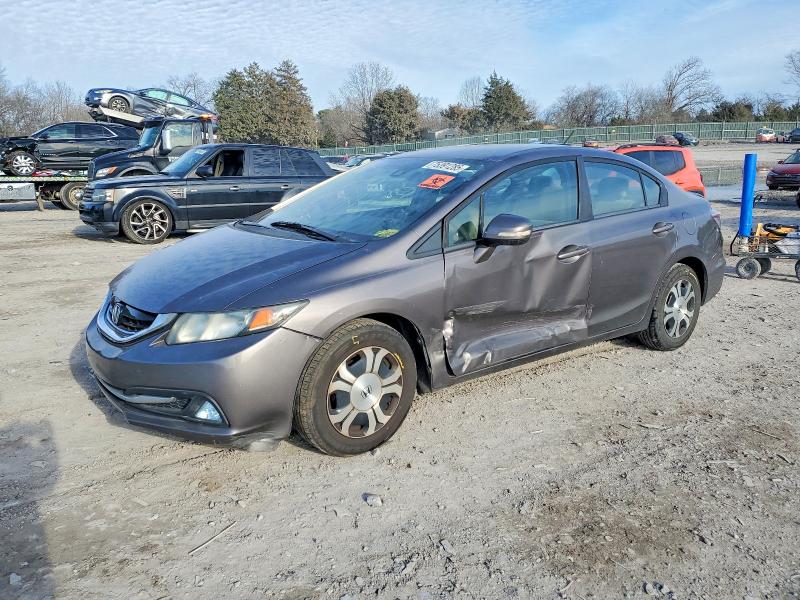 HONDA CIVIC HYBR 2013 z numerem VIN 19XFB4F22DE001202 - Zdjęcie z aukcji