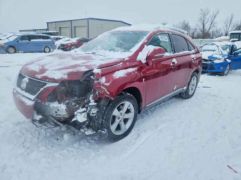LEXUS RX 350 2011 with VIN 2T2BK1BA7BC116136 - Photo from auction