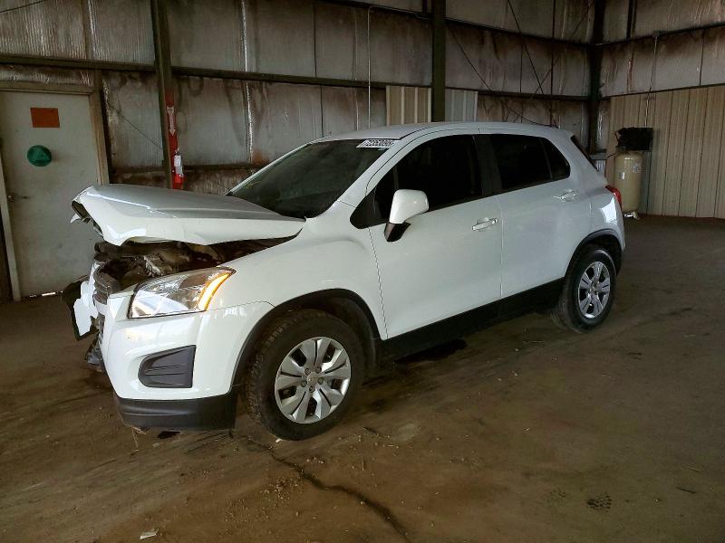 CHEVROLET TRAX LS 2016 with VIN KL7CJKSB6GB741625 - Photo from auction