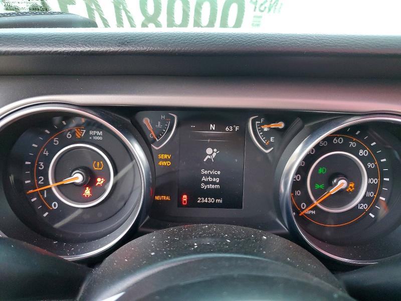 Photo 9 from auction – 2022 JEEP GLADIATOR with VIN 1C6HJTAG9NL171792