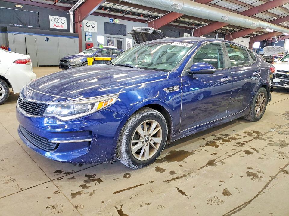 KIA OPTIMA 2017 with VIN 5XXGT4L39HG123261 - Photo from auction