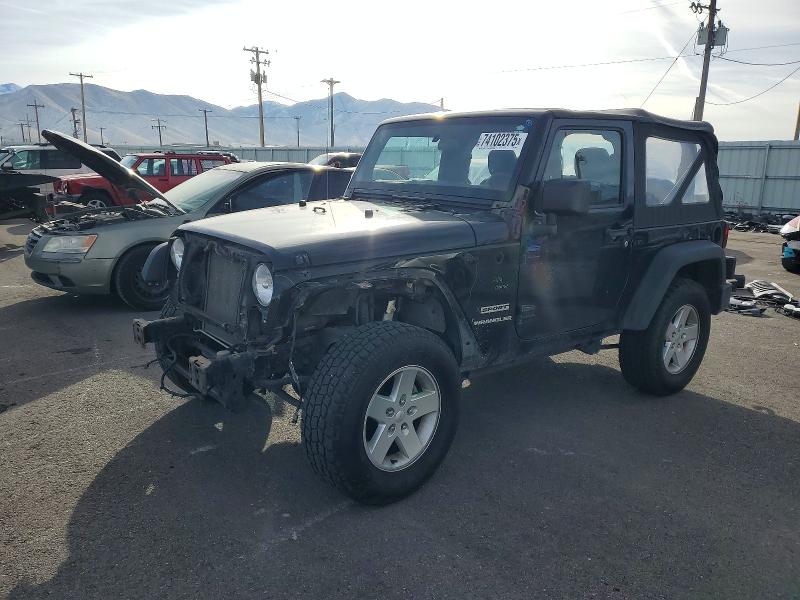 JEEP WRANGLER S 2015 with VIN 1C4AJWAG5FL500047 - Photo from auction