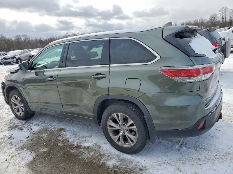 Photo 2 from auction – 2015 TOYOTA HIGHLANDER with VIN 5TDJKRFH4FS169184