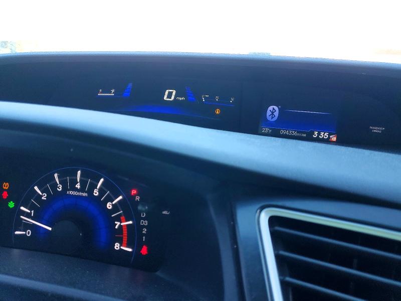 Photo 9 from auction – 2013 HONDA CIVIC LX with VIN 19XFB2F52DE212317