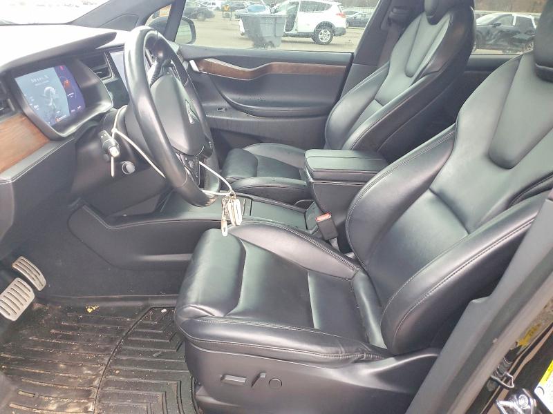Photo 7 from auction – 2020 TESLA MODEL X with VIN 5YJXCBE46LF262530