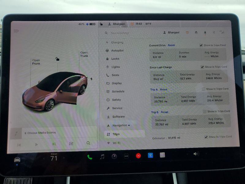 Photo 9 from auction – 2020 TESLA MODEL 3 with VIN 5YJ3E1EA3LF802456