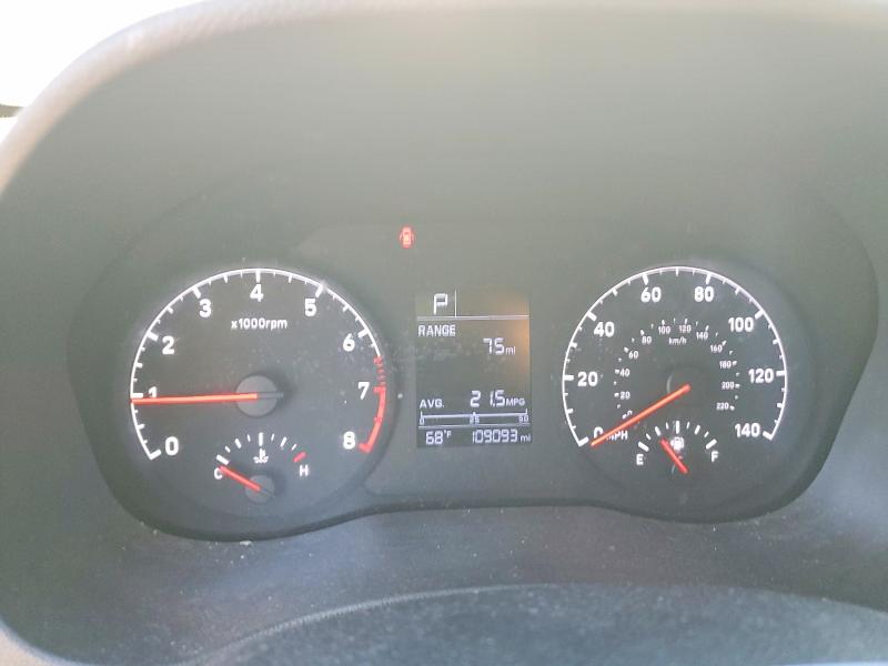 Photo 9 from auction – 2021 HYUNDAI ACCENT SE with VIN 3KPC24A62ME151212