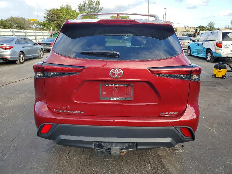 Photo 6 from auction – 2022 TOYOTA HIGHLANDER with VIN 5TDGZRBH2NS582411
